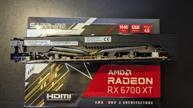 Tirane, shes Grafik card Sapphire Pulse RX 6700 XT 12GB