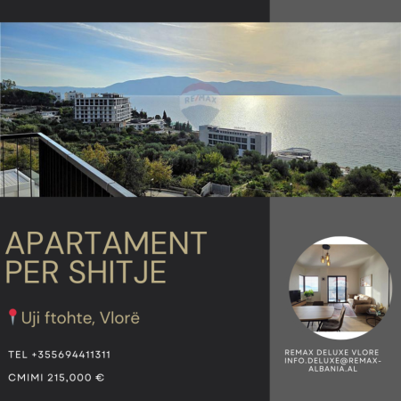 Vlore - Lungomare, shitet apartament 2+1 Kati 3, 65 m² 215.000 € (Dhimiter Konomi, Uji i Ftohtë – pranë Le Pallazine)