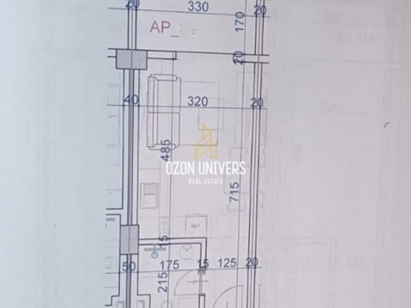Durres, shitet garsonier Kati 4, 37 m² 48.360 € (Kompleksi Viena 2, Golem)