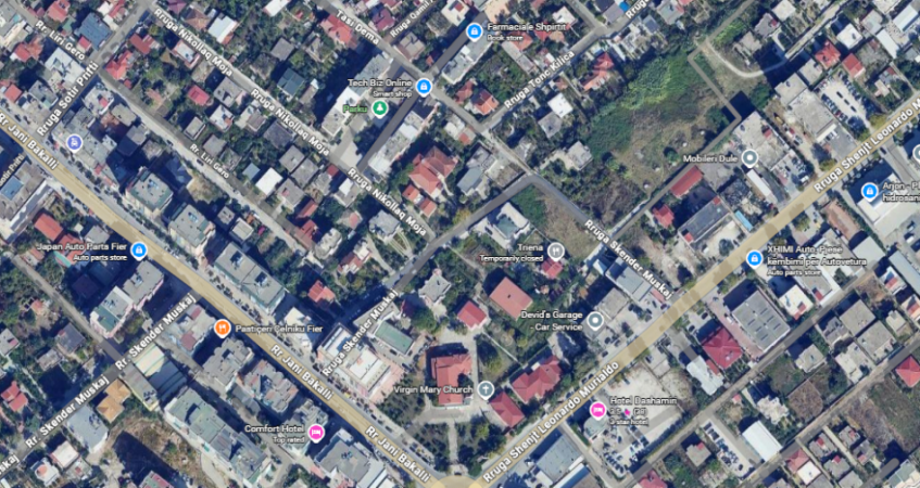 Tirane, shitet truall , 11.000 m² (Fier, Rruga Skender Muskaj)