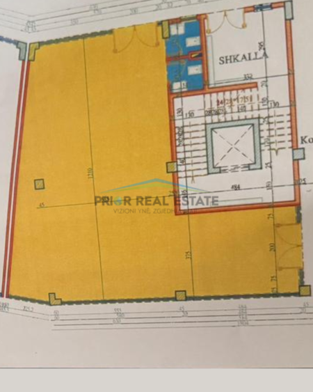 Tirane, shitet ambjent biznesi Kati 0, 121 m² (Liqeni i Thate) 1800€/m2