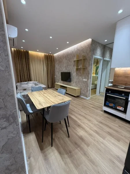 Tirane, jepet me qera apartament 1+1+Ballkon Kati 2, 60 m² 450 € (Rruga Dalip Topi)