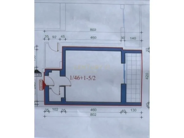 Tirane, shes apartament 1+1 Kati 4, 34 m² 108.000 € (Rruga e Barrikadave)