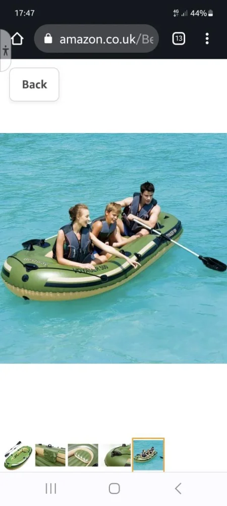 Orikum, shes gomone Bestway voyager 500 Viti 2021, 10.000 Leke