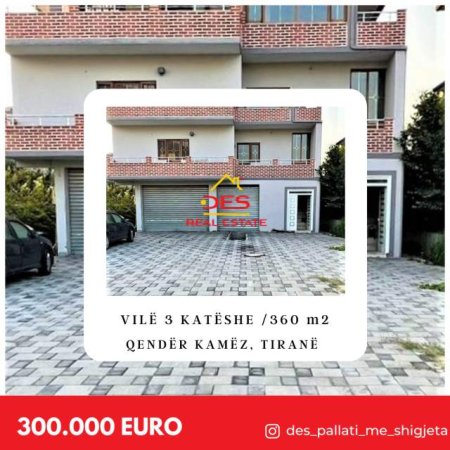 Tirane, shitet Vile Kati 3, 360 m² 300.000 Euro (KAMEZ)