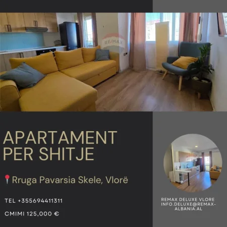 Vlore - Lungomare, shitet apartament 1+1 Kati 6, 71 m² 125.000 € 
