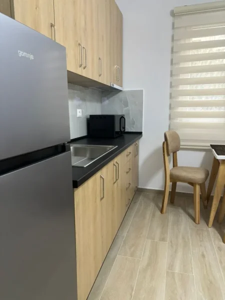 Tirane, jepet me qera apartament 1+1 Kati 1,