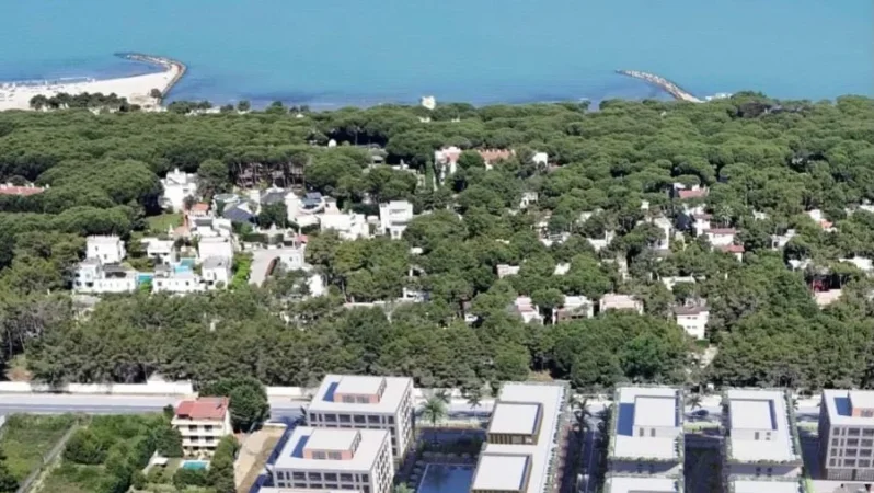 Qerret, shitet apartament 1+1 , 68 m² 72.000 € (palm paradise residence)