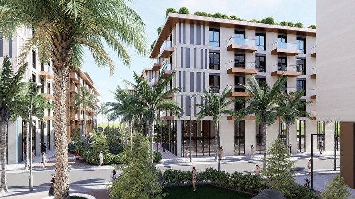 Qerret, shitet apartament 1+1 , 68 m² 72.000 € (palm paradise residence)