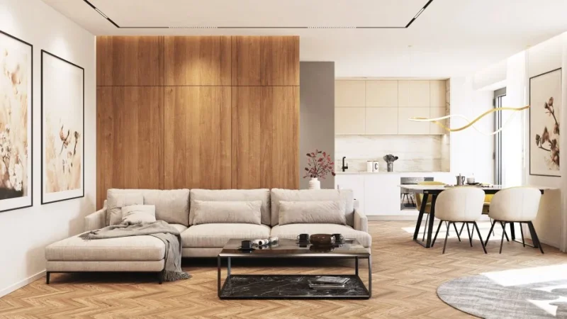 Tirane, shitet apartament 1+1 , 114 m² (residence banimi)