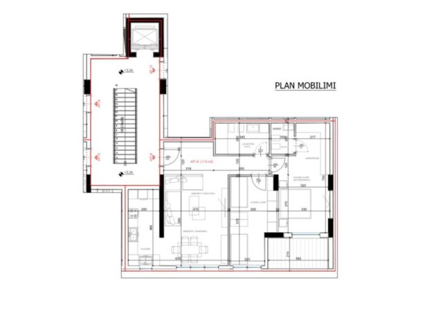 📍Tirane, shitet apartament 2+1+2 📍 228.000 € (PALLATI I BRIGADAVE)