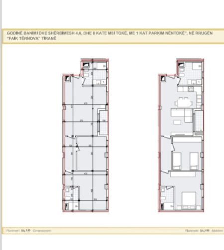 Tirane, shitet apartament 2+1 Kati 7, 189.600 € 