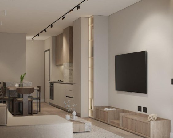 Tirane, jepet me qera apartament 2+1 Kati 8, 106 m² 1.400 € (Golden Tower, Rruga Mine Peza)