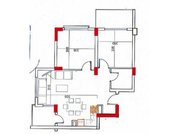 Durres, shitet apartament 2+1 Kati 3, 82 m² 145.000 € (JIRI LALZIT)
