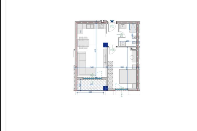 Tirane, shitet apartament 1+1 Kati 2, 55 m² 60.680 € (PASKUQAN)