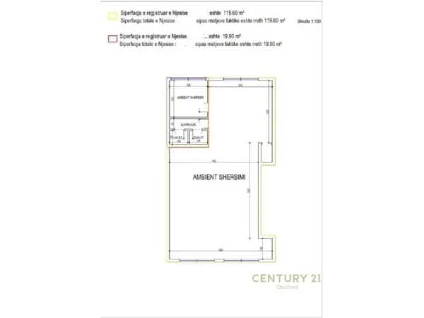 Tirane, shitet ambjent biznesi Kati 0, 140 m² 420.000 € 