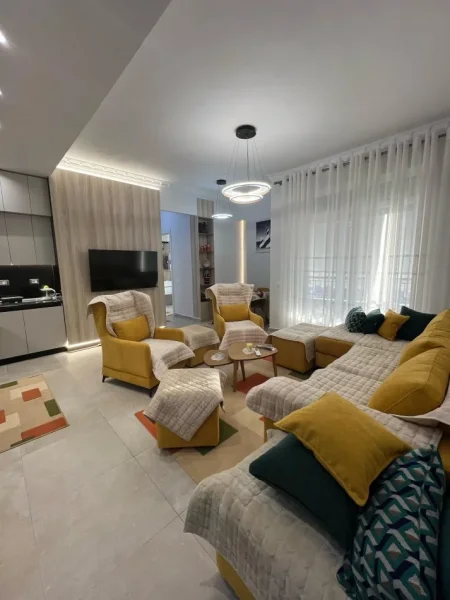 Tirane, jepet me qera apartament 2+1 Kati 7, 98 m² 1.100 € (Rruga e Durresit)