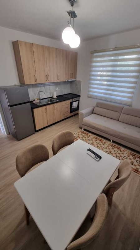 Jepet me Qira Apartament 1+1 Totalisht i Investuar ne Ali Dem pranë Kompleksit Grand,  450 €URO