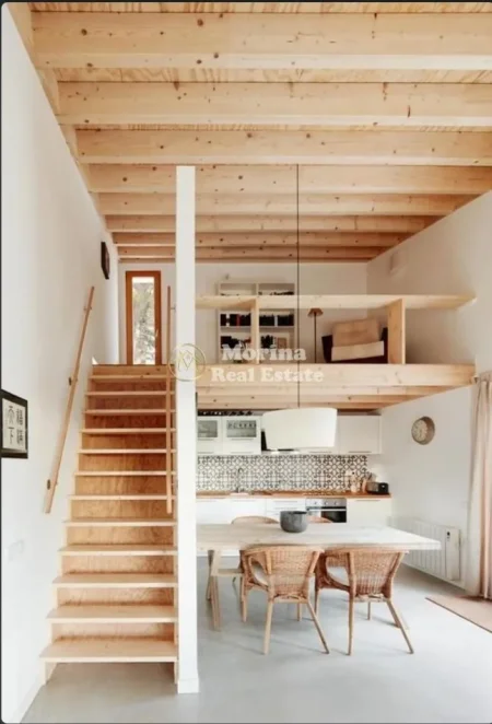 Tirane, shitet apartament duplex 1+1 Kati 0, 40 m² 89.000 € (Qytet Studenti)