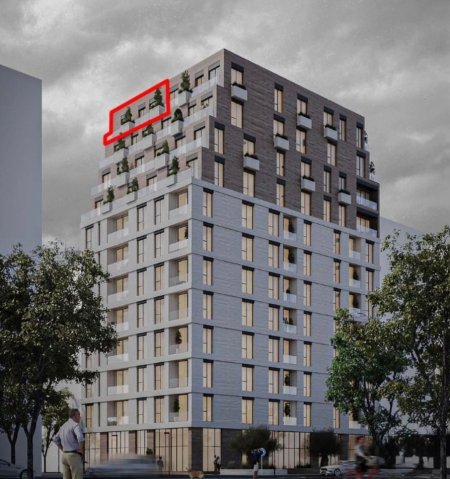 Tirane, shitet apartament 1+1 Kati 11, 89 m² 127.000 € (Rruga Ish Fusha e Aviacionit)