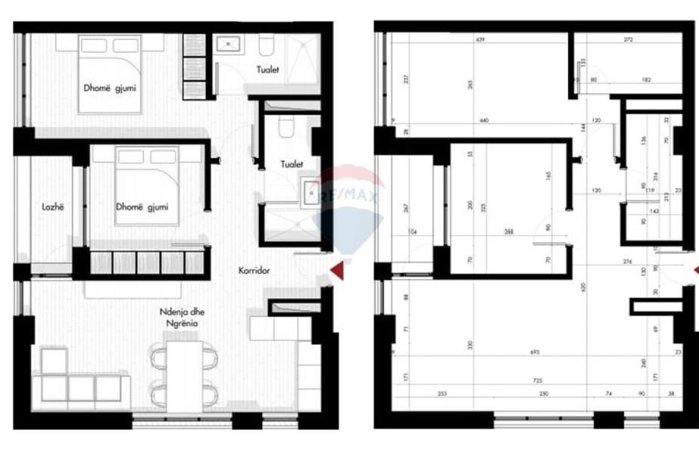 Tirane, shitet apartament 2+1 , 95 m² 152.450 € (Rruga Siri Kodra)