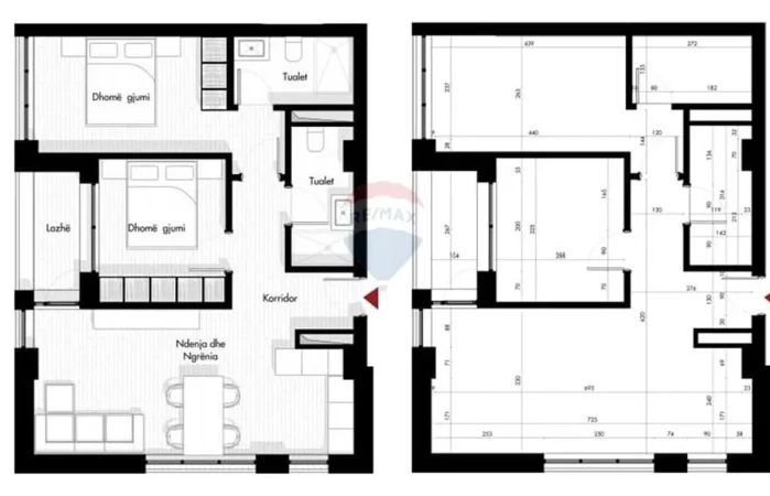 Tirane, shitet apartament 2+1 , 95 m² 152.450 € (Rruga Siri Kodra)