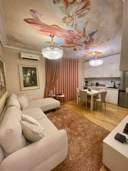 Tirane, jepet me qera apartament 2+1 Kati 9, 1.200 € 