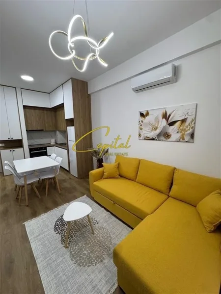 Tirane, jepet me qera apartament 1+1 Kati 1, 57 m² 450 € (ALI DEMI)