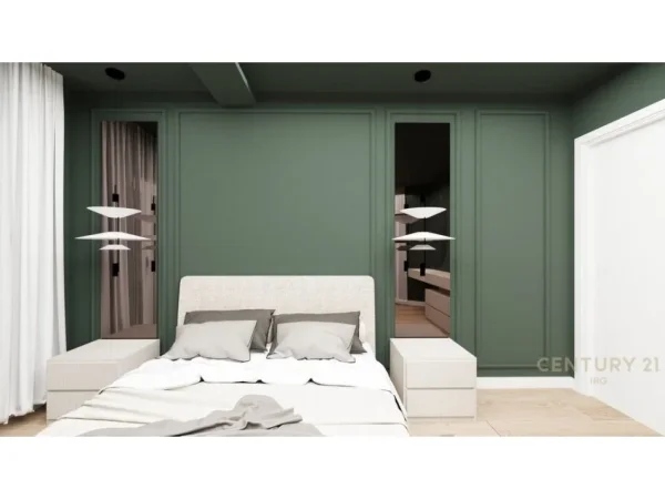 Tirane, jepet me qera apartament 2+1+Ballkon Kati 6, 104 m² 1.500 € (mine peza)