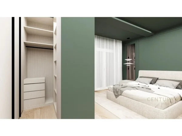 Tirane, jepet me qera apartament 2+1+Ballkon Kati 6, 104 m² 1.500 € (mine peza)