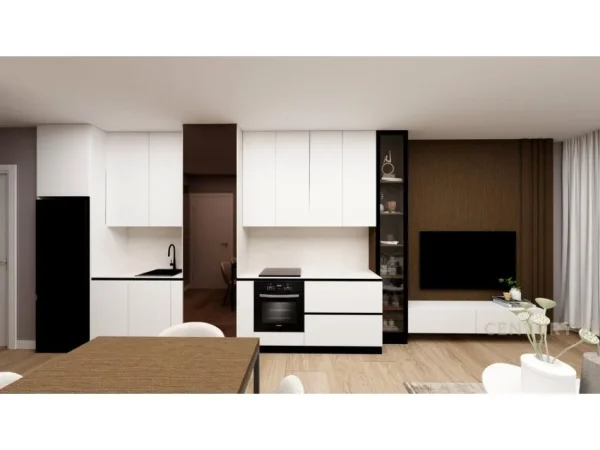 Tirane, jepet me qera apartament 2+1+Ballkon Kati 6, 104 m² 1.500 € (mine peza)