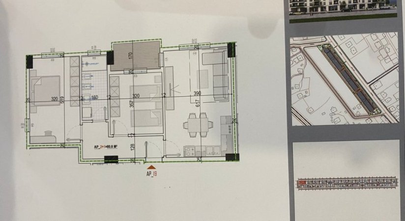 Shiten Apartamente 2+1 në Kamëz Në Rrugën Kryesore!,  75.216 €URO