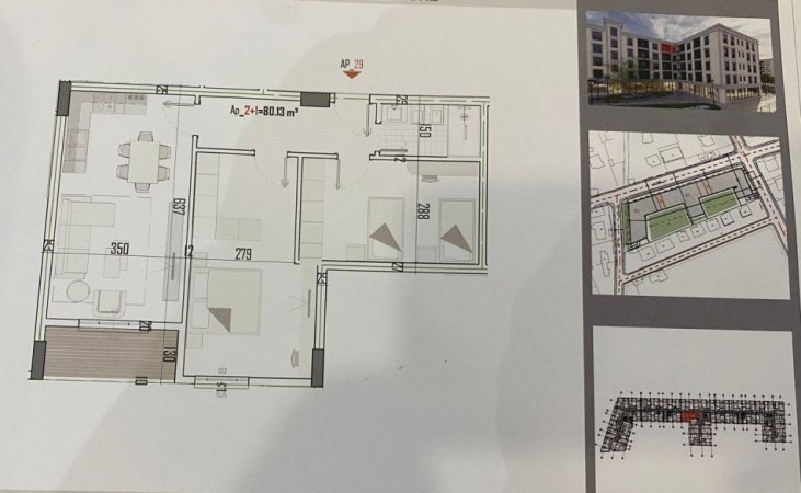 Shiten Apartamente 2+1 në Kamëz Në Rrugën Kryesore!,  75.320 €URO