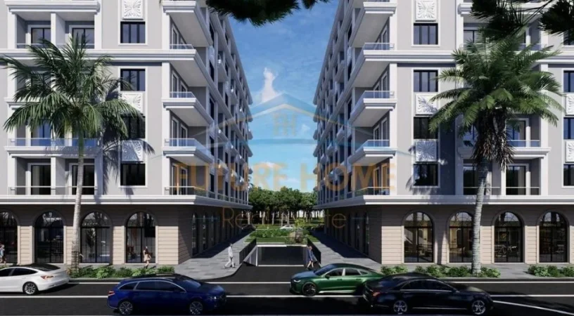 0696044432 Blue Horizon Residence,Qerret, shitet apartament 1+1 Kati 4, 68 m²