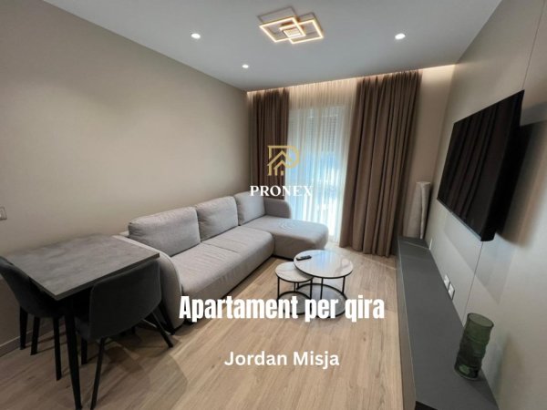 Tirane, jepet me qera apartament 1+1 Kati 5, 70 m² 600 € (Jordan Misja)