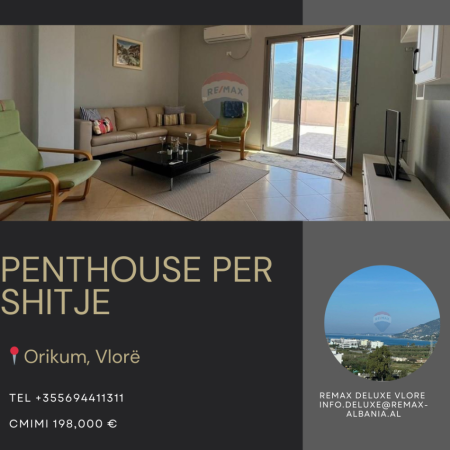 Radhime - Orikum, shitet apartament+verande | Penthouse 3+1 , 120 m² 198.000 € (Orikum, Vlore)
