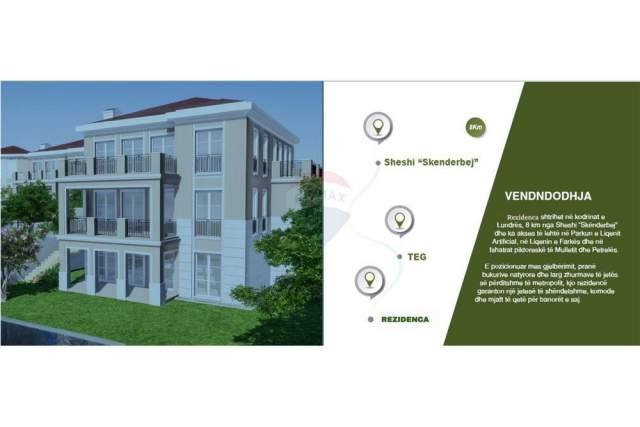 Tirane, shes Vile 3 Katshe Kati 1, 382 m² 840.000 Euro (Lundër, Rezidencen "Collina Verde")