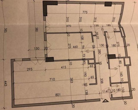 Tirane, shitet apartament 2+1+A+BLK Kati 6, 120 m² 1.700 Euro/m2 (Frosina Plaku, Kompleksi Kontakt)