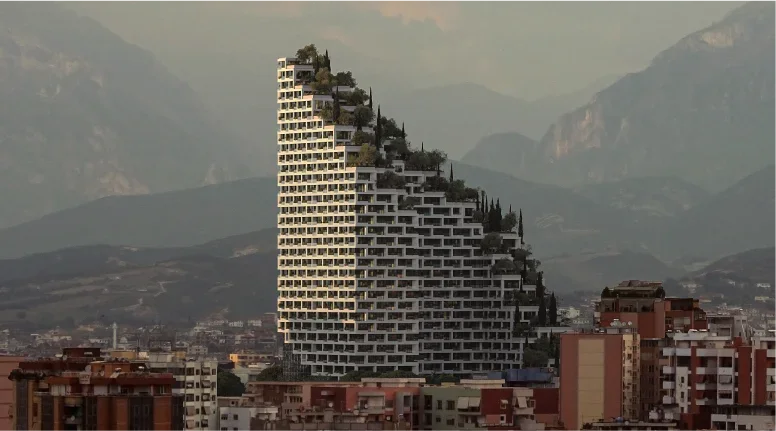 Tirane, shitet apartament 2+1+Ballkon , (LION PARK 2)