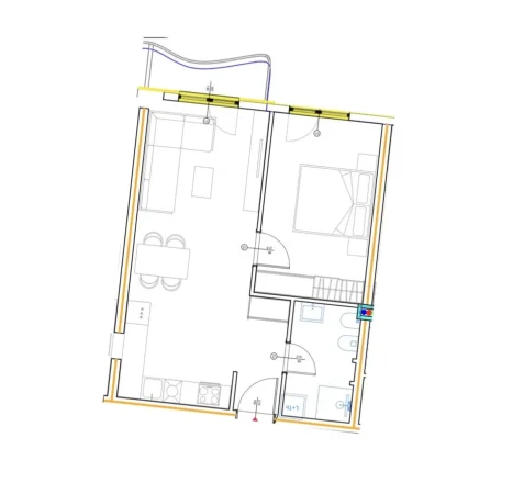 Tirane, shitet apartament 1+1+Ballkon , 69 m² 79.000 € (Aluna Complex, Paskuqan)