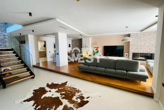 Tirane, jepet me qera Vile 3+1 , 1.400 m² 4.500 € (Lunder)