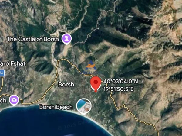 Vlore, shitet toke , 5.000 m² 250.000 € 