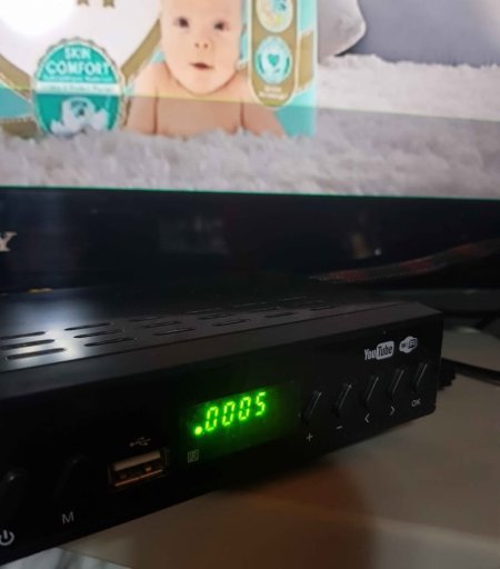 Lushnje, shes Dvbt 2, dekoder per kanale tv. 10 mij lek te vjetra