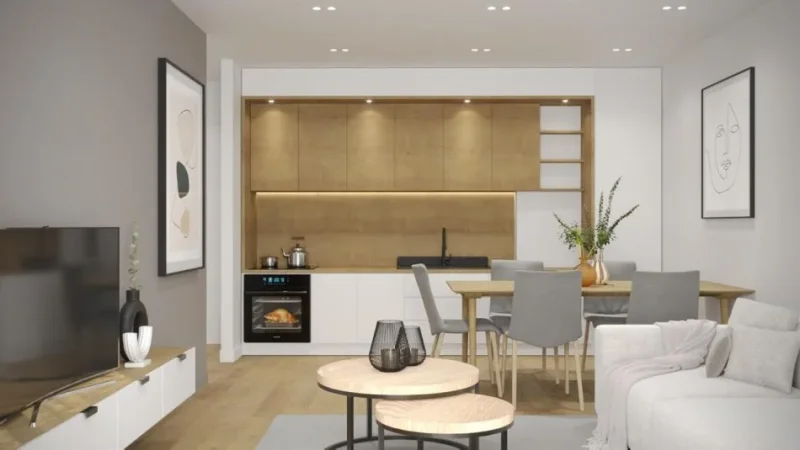 Tirane, shitet apartament 1+1 Kati 11, 81 m² 210.000 € (Corner Residence)