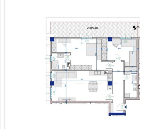 Tirane, shitet apartament 2+1 Kati 2, 113 m² 124.880 € (PASKUQAN)