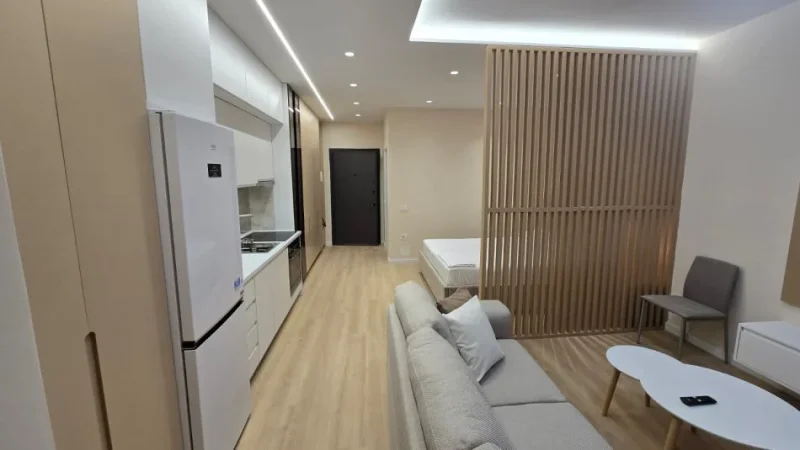 Tirane, jepet me qera garsonier 1+1 Kati 5, 49 m² 400 € (allias)
