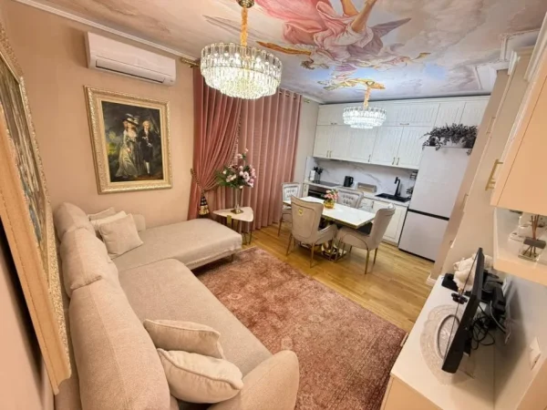 Tirane, jepet me qera apartament 2+1 Kati 9, 80 m² 1.000 € (Rruga Besim Imami)