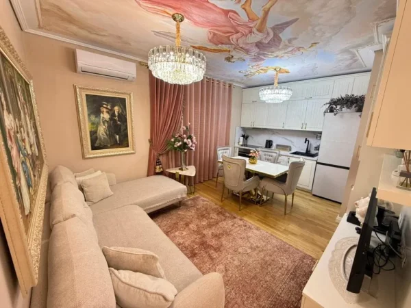 Tirane, jepet me qera apartament 2+1 Kati 9, 80 m² 1.000 € (Rruga Besim Imami)