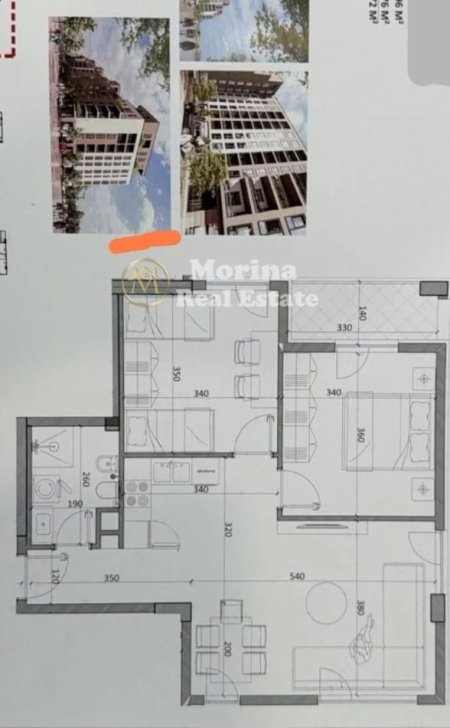 Tirane, shitet apartament 3+1 Kati 3, 126 m² 102.000 € (Kamez)