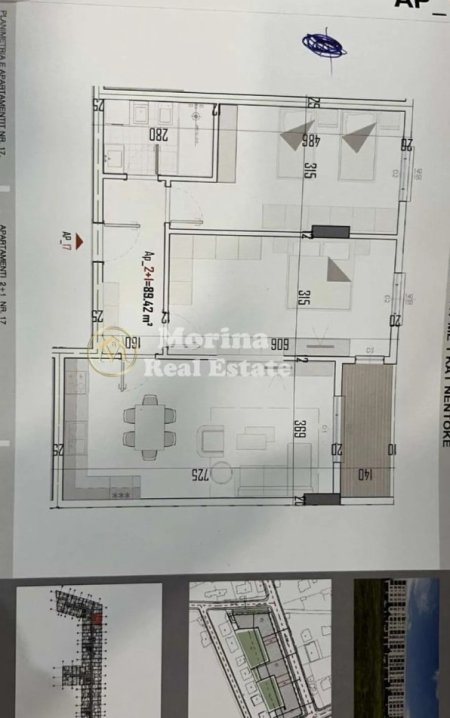 Tirane, shitet apartament 2+1 Kati 2, 105 m² 84.600 € (Laknas)